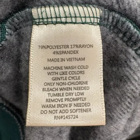 Onward Reserve Performance Men's Green 1/4-Zip Sweater M - Picture 5 of 8